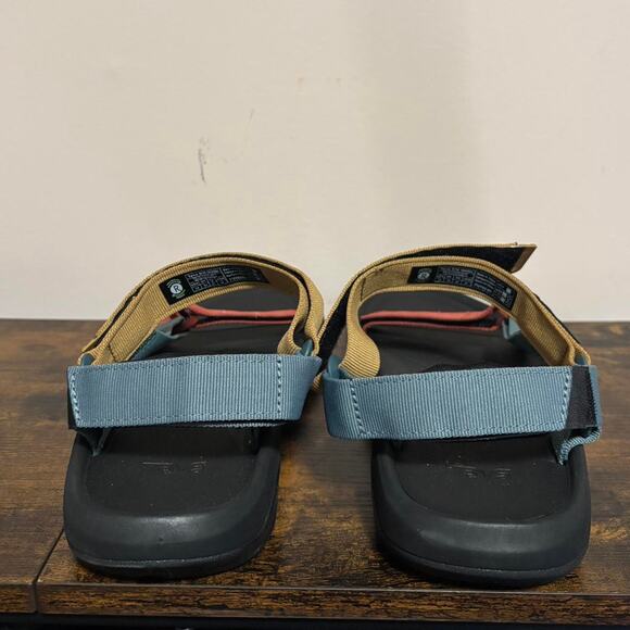 Teva sandals coralbeigeblue size 13 main image 4